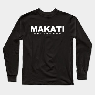 Makati Philippines Long Sleeve T-Shirt